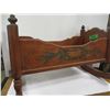 Image 4 : ESTATE/COLLECTABLE:  ANTIQUE DOLL CRADLE