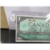 Image 2 : 1967 CANADA CENTENNIAL UNCIRCULATED $1 BILL
