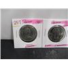 Image 1 : 1981 & 1952 - 2002 PROOF CAMEO CANADA HALF DOLLARS