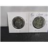 Image 2 : 1981 & 1952 - 2002 PROOF CAMEO CANADA HALF DOLLARS
