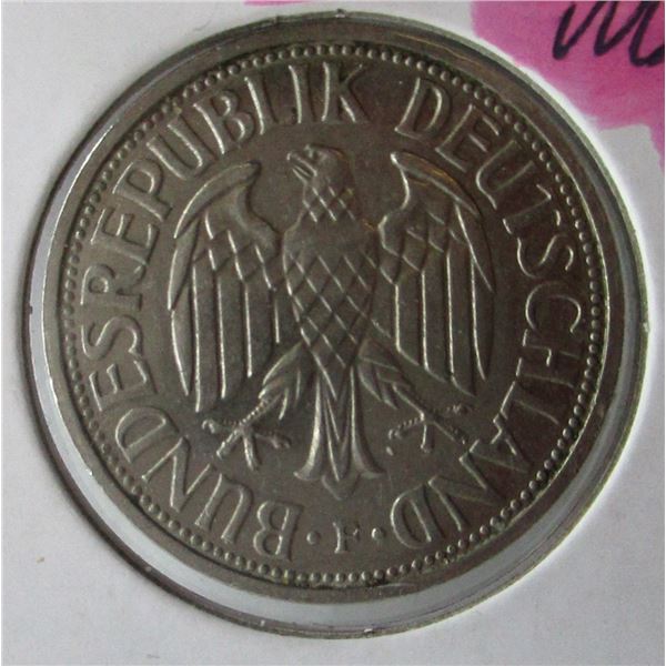 1951 REPUBLIC OF DEUTCHLAND 2 DUTCHL MARKS