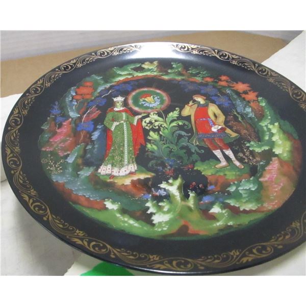 ESTATE/COLLECTABLE:  COLLECTABLE PLATE C/W CERTIFICATE (KAMEHHBIN LIBETOK - #6307)