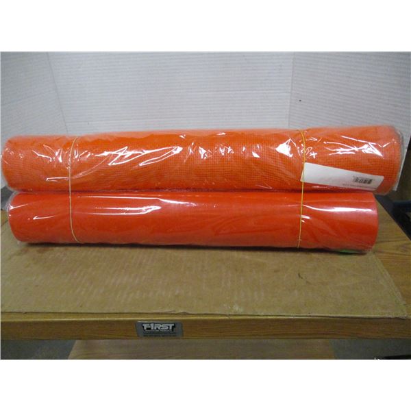 ESTATE:  3 ROLLS OF ORANGE WRAP