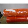 Image 2 : ESTATE:  3 ROLLS OF ORANGE WRAP