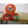 Image 3 : ESTATE:  3 ROLLS OF ORANGE WRAP