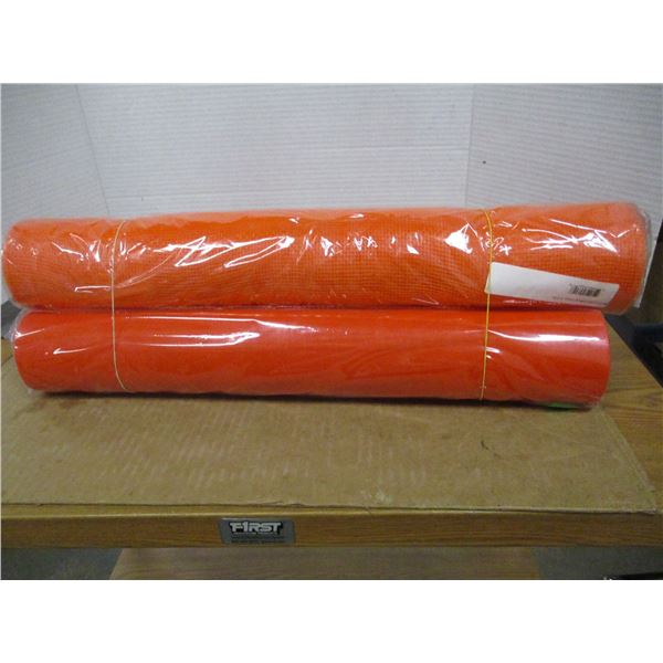 ESTATE:  3 ROLLS OF ORANGE WRAP