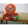 Image 3 : ESTATE:  3 ROLLS OF ORANGE WRAP