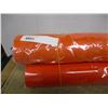Image 2 : ESTATE:  3 ROLLS OF ORANGE WRAP