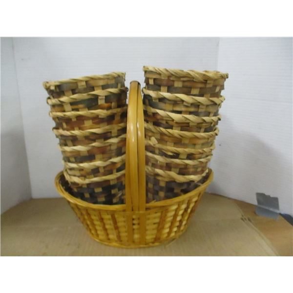 ESTATE:  BOX C/W ASSORTED BASKETS