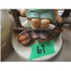 Image 3 : ESTATE/COLLECTABLE:  GOEBEL GIRL LAMP C/W SHADE