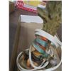 Image 2 : ESTATE/COLLECTABLE:  GOEBEL BOY ON FENCE LAMP (NO SHADE)