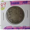 Image 3 : 1918 CANADA KING GEORGE V SILVER HALF DOLLAR