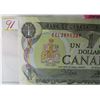 Image 3 : 1973 BANK OF CANADA POKER HAND SERIAL NUMBER $1 BILL