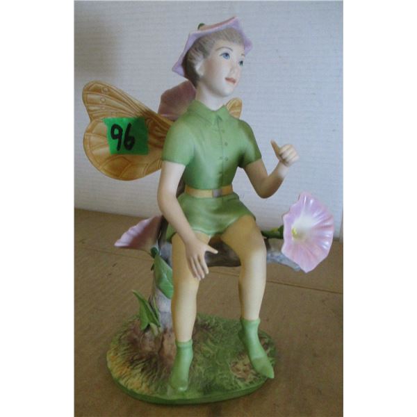 ESTATE/COLLECTABLE:  GOEGEL BOY ANGEL FIGURINE (1977; LTD ED; #86/1000)