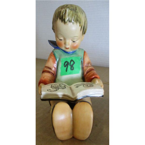 ESTATE/COLLECTABLE:  GOEBEL BOY WITH BOOK FIGURINE