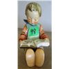 Image 1 : ESTATE/COLLECTABLE:  GOEBEL BOY WITH BOOK FIGURINE