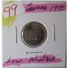 Image 3 : 1970 UNCIRCULATED LOW MINTAGE CANADA DIME