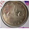 Image 1 : 1957 THREE WATERLINE CANADA SILVER DOLLAR