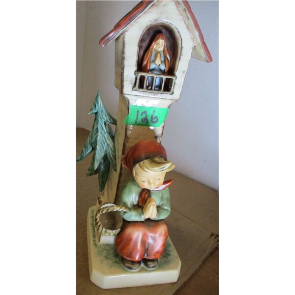 ESTATE/COLLECTABLE:  GOEBEL STATUE OF PEOPLE PRAYING IN TOWER