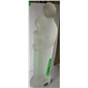 Image 2 : ESTATE/COLLECTABLE:  SOLID GLASS COUPLE STATUE