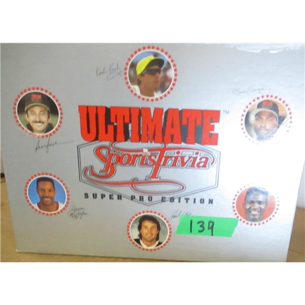 ESTATE:  ULTIMATE SPORTS TRIVIA GAME - SUPER PRO EDITION