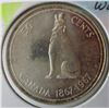 Image 1 : 1867 - 1967 WOLF CANADA SILVER HALF DOLLAR