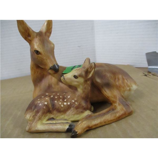 ESTATE/COLLECTABLE:  GOEBEL FAWN & DOE ORNAMENT