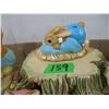 Image 2 : ESTATE/COLLECTABLE:  5 PENDELFIN ORNAMENTS C/W STAND