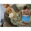 Image 4 : ESTATE/COLLECTABLE:  5 PENDELFIN ORNAMENTS C/W STAND