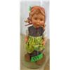 Image 1 : ESTATE/COLLECTABLE:  DOLL C/W ORANGE SCARF ON HER HEAD