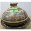 Image 1 : ESTATE/COLLECTABLE:  POTTERY VASE & PLATE