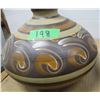 Image 3 : ESTATE/COLLECTABLE:  POTTERY VASE & PLATE