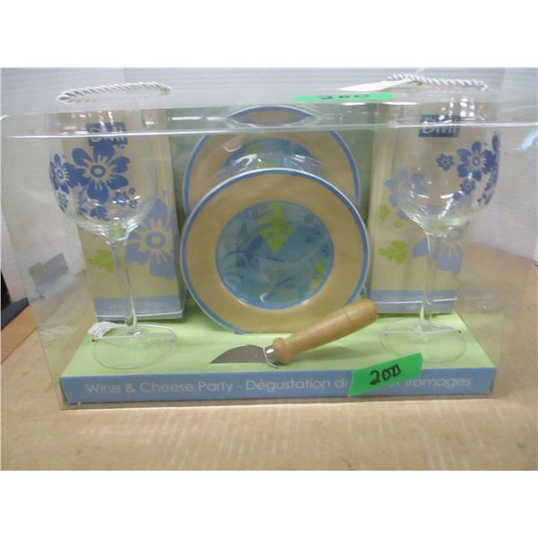 ESTATE:  WINE & CHEESE PARTY SET