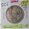 Image 3 : 1917 CANADA KING GEORGE V SILVER HALF DOLLAR