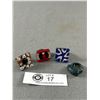 Image 1 : 4 Custom Made Rings by Local Artist