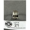 Image 2 : Custom Made Sterling Silver Spinner Ring Tested. Unmarked