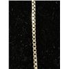 Image 2 : Very Nice Sterling Silver Box Link Chain Marked 925 Made in Italy Aprox 20"