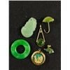 Image 2 : Vintage Jade Jewelry Lot