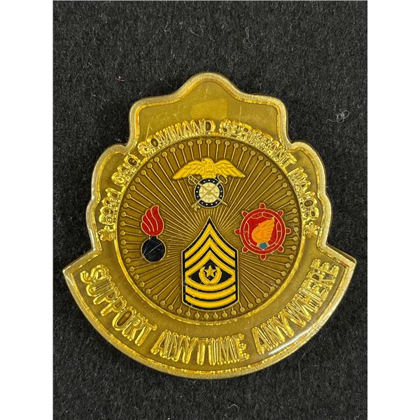 Military Challenge Coin In Holder