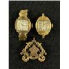 Image 1 : Antique Engraved Pin/Brooch and Bulova and Leroy Ladies Watch