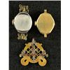 Image 2 : Antique Engraved Pin/Brooch and Bulova and Leroy Ladies Watch