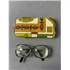 Image 2 : Retro 1980s Accessories - Hand Mirror, Perfume Bottles, Eyeglasses and Case