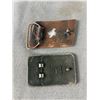 Image 2 : 2 Nice Quality Belt Buckles - Levis and Big Horn Electric