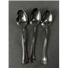 Image 2 : Estate Stainless Tea Set w/Tray and Spoons