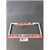Image 1 : Montreal Canadiens Licence Plate Cover