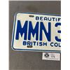 Image 2 : Vintage BC 1978 Licence Plate