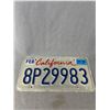 Image 2 : Pair of California Licence Plates 2009