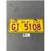 Image 1 : Vintage Oregon PUC Public Utilities Commission Yellow 80-81 License Plate