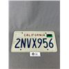 Image 2 : Vintage California Licence Plate Plus a 2 Hr Parking  Foam Sign California State Police