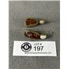 Image 1 : Beautiful Pair of Sterling Silver and Amber Earrings wiith Pearl. 11.63 gr